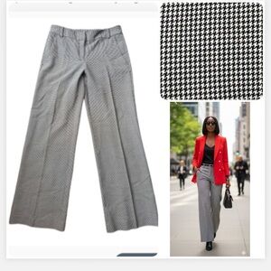 Vintage Trousers Liz Claiborne Old Money Classic Black and White  Houndstooth